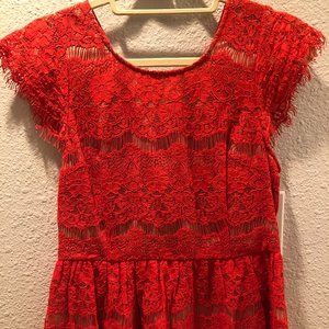 Anthropologie Peplum Womens Top
